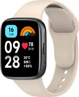 Bizon Strap Uhr Punkte Xiaomi Redmi Uhr 3 Aktiv beige