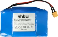 vhbw Akku Ersatz für Samsung 2P10S, CN5C22MP, 10S2P2200AA0, 10S2P für E-Scooter, Hoverboard (4400 mAh, 36 V, Li-Ion)