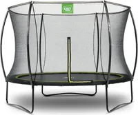 EXIT Silhouette Trampolin ø244cm - schwarz