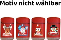 Easy Torch Feurzeug mit Jetflame in X-Mas Red, Design zufällig