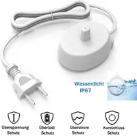 NeUe Dawn Ladestation für Braun Oral-B 3757 3709 3728 PRO 2 2000S 2500 2900 Vitality 100 Elektrische Zahnbürste Ladegerät