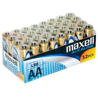 maxell Alkaline Batterie Mignon AA 32er Display