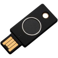 Yubico YubiKey- FIDO Edition, biometrische Zweifaktor-Authentifizierung USB-A