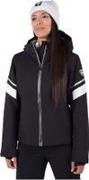 Rossignol Strawpile Jacke Schwarz L Frau Schwarz L