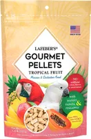 Lafeber Gourmet Pelety - Tropické ovocie - Makak a kakadu - Vyvážené krmivo: Pelety s ovocím pre makaky a kakadu 567G