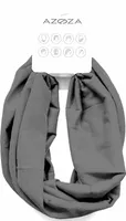 Multifunktionstuch Herren Damen Halstuch Schlauchtuch Outdoor Motorrad Fahrrad Schlauchschal Schlauch Tuch Schal Grau