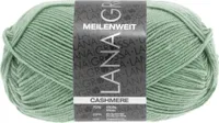 Lana Grossa Meilenweit 50 g Cashmere (4-fach Sockenwolle), Farbe:028 - Mint