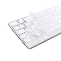 kwmobile Silikon Tastaturschutz für Apple Magic Keyboard - QWERTZ Keyboard Cover Abdeckung - Transparent