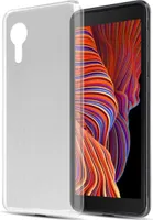 Cadorabo Hülle für Samsung Galaxy Xcover 5 Schutz Hülle in natur Schutzhülle TPU Silikon Cover Etui Case