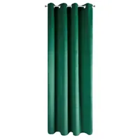Pierre Velours Kreis Vorhang 140x250 cm Flasche grün