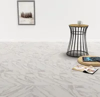 vidaXL PVC dlaždice samolepiace 20 ks 1,86 m² biely mramor