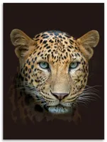 Digital bedruckte Wohndecken Leopard