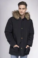 Herren Winterjacke mit Kapuze normale Passform STREETLAM Black XL Lonsdale