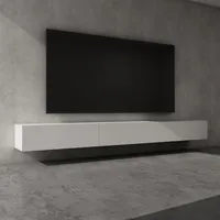 doporro TV Lowboard TV-Schrank Fernsehschrank Holz Hängend oder Stehend Fernsehtisch, TV-Regal für Fernseher Fernsehschrank02