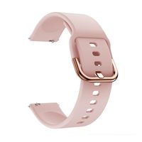 Austauschbares Silikonarmband 20 mm Schnallenarmband Uhrenarmband Kompatibel mit  Galaxy Watch Active2 Pink