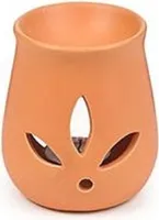 Duftlampe Blätter beige