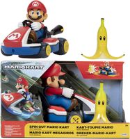 Super Mari Spin Out 2.5'' Mario kart MARIO Racer Vehicle