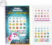 Glitzer-Nagelsticker