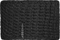 Crocheted Headband Extrabreites Stirnband black, Gr. one size
