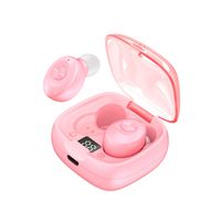 TWS Kabellose Ohrhörer, Sport-Ohrhörer, Smart Bluetooth 5.0 In-Ear, IPX5 wasserdicht, Rosa