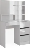 Vicco Toaletní stolek Sherry, 90 cm se zrcadlem, Bílá