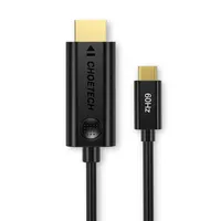 Kabel USB-C na HDMI Choetech CH0019, 1,8 m (černý)