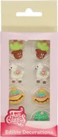 FunCakes Zuckerdekorationen Alpaka Set / 8 Stück