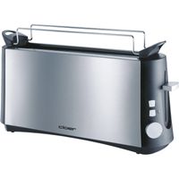 CLOER Toaster 3810 2Scheiben 880Watt Edelstahl/schwarz