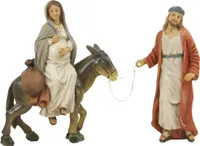 Krippenfigur Herbergssuche 14,5 cm