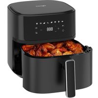 Teplovzdušná fritéza Iceagle AF625A Teplovzdušná fritéza Airfryer XL 6,5 l, fritéza bez oleja, digitálny displej, 8 programov varenia 80 - 200 °C