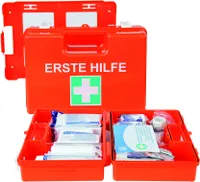 Leina-Werke Erste Hilfe Koffer SAN 21033 nach DIN 13157 gefüllt  Verbandskoffer