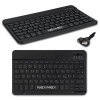 Wireless Bluetooth Keyboard Tastatur kabellos für Handy Tablet QWERTZ Layout