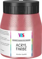 VBS Acrylfarbe Künstlerlarbe Malfarbe 250ml Kadmiumrot-Dunkel