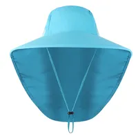 Sonnenhut Herren Damen Outdoor UV Summer Cap mit Nackenschutz