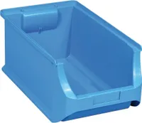pojemnik z otwartym frontem ProfiPlus Box 4, wykonany z PP, niebieski