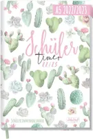 Schulstuff Schülertimer A5 22/23 [Kakteen]