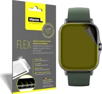 3x folia ochronna do Amazfit GTS 2e, 100% pokrycia ekranu, Dipos Flex