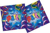 Procos 8805 Party Streamers Papierservietten 33cm