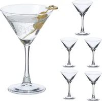sklenice na Martini relaxdays sada 6 kusů