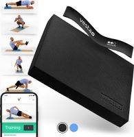 Vesta+ Balance Pad M + Fitness APP, Dein Wackelpad und Gleichgewichtskissen -  als Balance Pad Physiotherapie für das Plus in Deinem Training, Balancepad, Gymnastik Kissen, Balance Matte