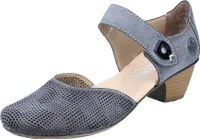 Rieker Komfort Pumps Damen 31353133353630 Blau 40 EU