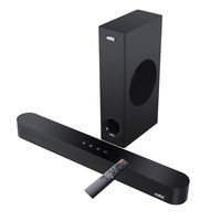 120W 2.1 Soundbar Heimkino-Soundsystem TV Bluetooth-Lautsprecher Soundbar mit Subwoofer-Unterstützung Optischer AUX-Koaxial-Cinch-USB