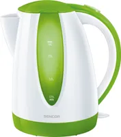 SENCOR SWK 1811GR Rychlovarná konvice, objem 1,8 l, filtr nečistot a usazenin, otočná základna o 360°, trojnásobné bezpečnostní jištění, vodoznak