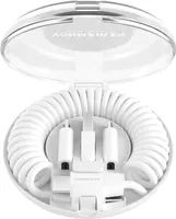VONMÄHLEN All-in-One nabíjací kábel Allroundo C USB-C biely