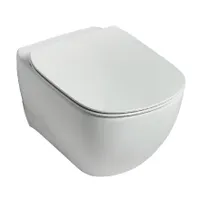 VEREG Wand-WC NAKIA, matt weiß WC-Sitz inkl