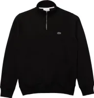 Lacoste Pullover Sweatshirt mit Stehkragen und Reißverschluss