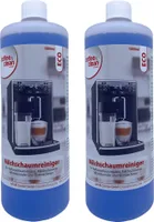 2x 1L Milchschaumreiniger Coffee&Clean by JaPeBi ECO, Rundflasche incl. Dosierhilfe