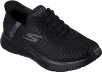Skechers Go Walk Flex HANDS UP Herren Sneakers Slip in 216496 schwarz , Schuhgröße:43 EU