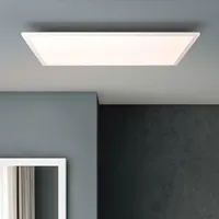 BRILLIANT LED Aufbaupaneel Buffi | modernes Deckenaufbau-Paneel | Metall/Kunststoff | weiß | 60x60cm | 40W 4000 Lumen 5200 Kelvin