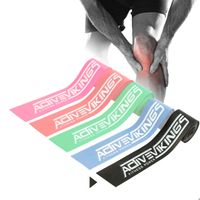 ActiveVikings Floss Band + Tasche - 2m Flossing Band - Ideal für Physiotherapie, Triggerpunktbehandlung und zur Selbstmassage - Perfekt für Sport und Fitness - Flossband Kompressionsband